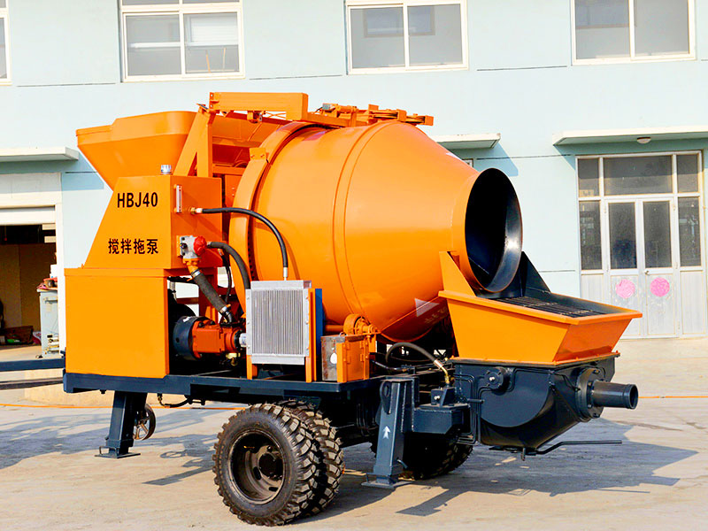 wet mini concrete pump