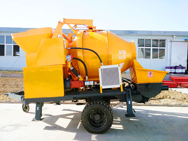 mobile mini concrete pump