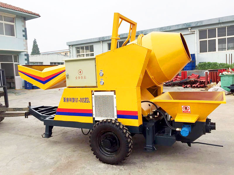 mini concrete mixer pump