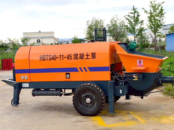 mobile concrete pump for sale