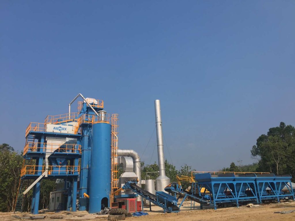 80t asphalt plant Indonesia