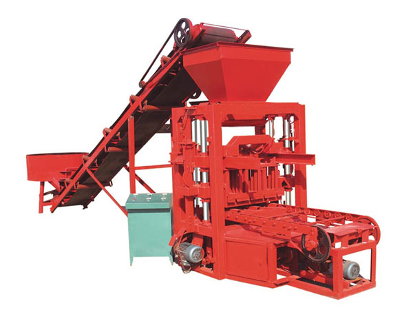 ABM-4SE concrete hollow brick making machine