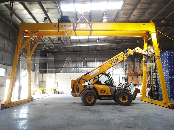 Double Girder Hoist Gantry Crane Manufacturer