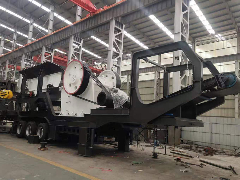 mobile jaw crusher