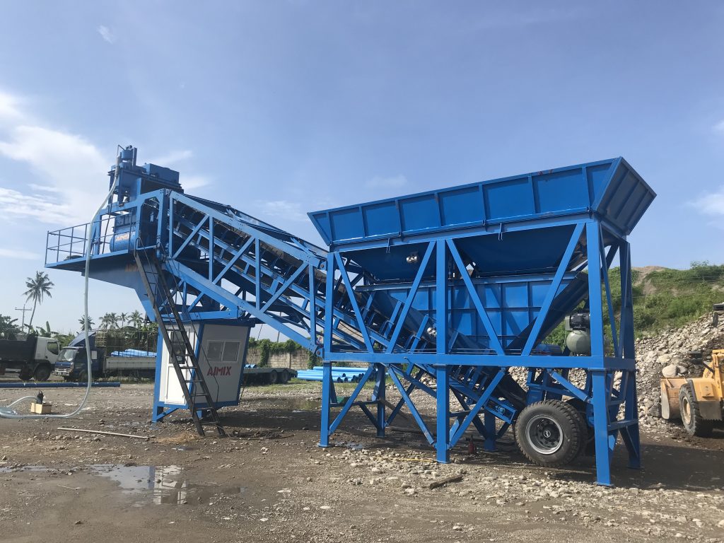 mobile concrete plant for sale