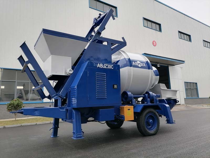 Concrete Pump and Mixer