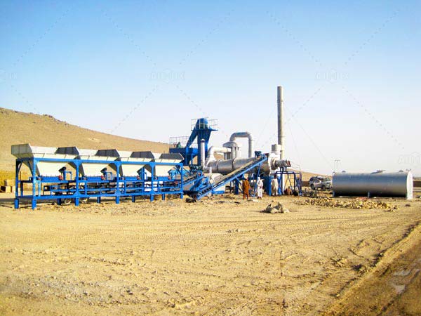 Asphalt Drum Plant Mobile