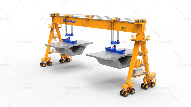 Straddle Carrier Crane