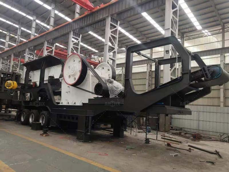 Mobile Stone Crushing Plant