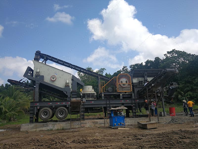 Portable Stone Crushing Plant