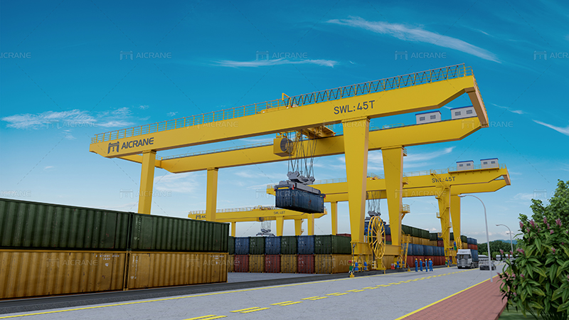 Rail Mounted Container Gantry Crane