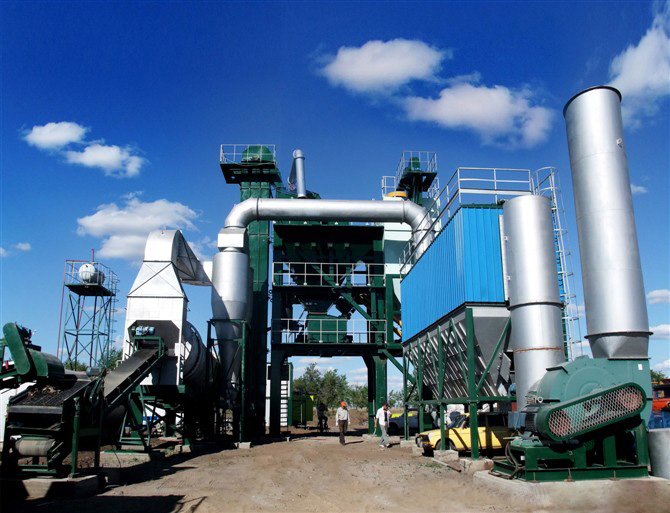 batch type hot mix plant