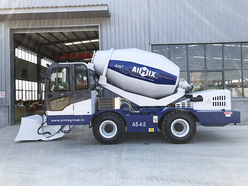AS-4.0-self-loading mixer concrete