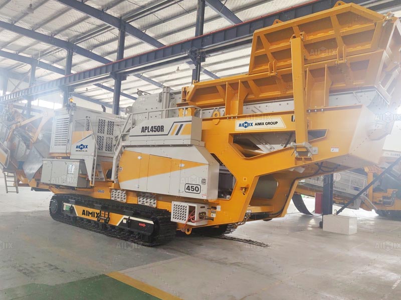 Mobile Type Limestone Crusher with Impact Crusher