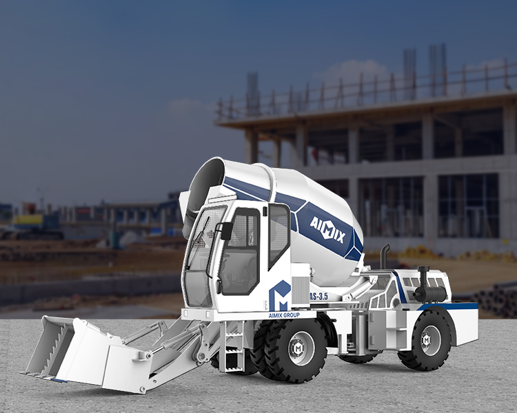 Aimix self loading mobile concrete mixer for sale