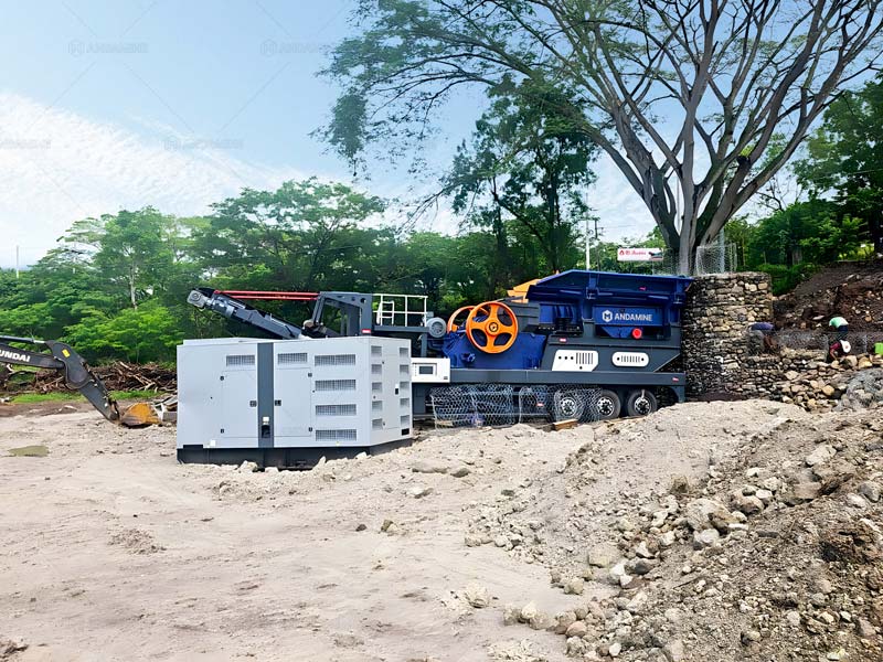 Mobile Jaw Crusher in Honduras